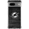 NFL Miami Dolphins Black & White Google Pixel 8a Clear Case